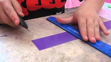 How To Make A Duct Tape Wallet Part 1