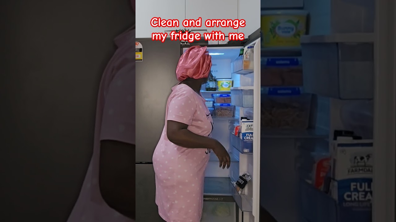 Single Mom offour | arrange my fridge with me