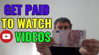 How to make money just by watching videos 2020 ! (short and the point)