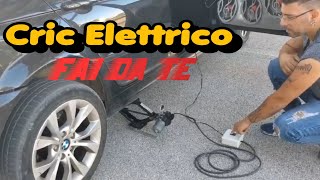 Crick elettrico fai da te 12 volt 