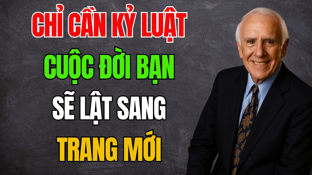 Chỉ Cần Kỷ Luật, Cuộc Đời Bạn Sẽ Lật Sang Trang Mới  Động Lực Từ Jim Rohn