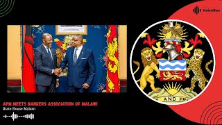 APM Meets Bankers Association of Malawi - @statehousemalawi2832 
