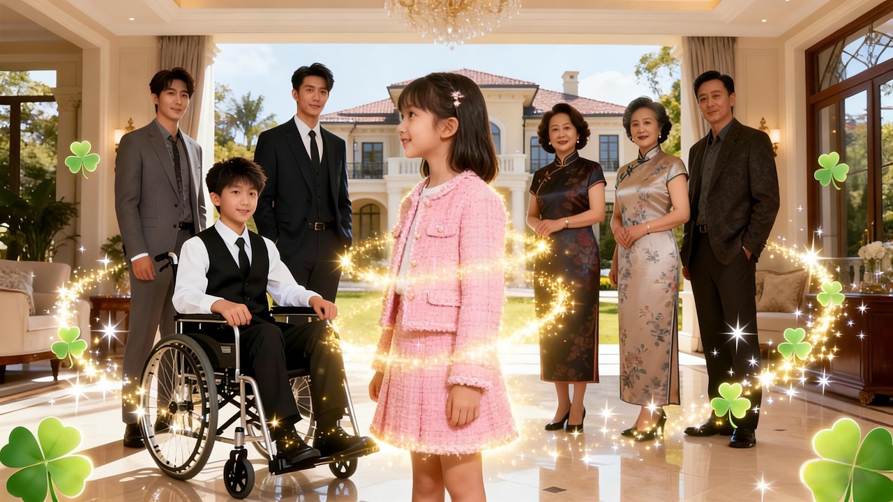진짜 친딸이 시골에서 돌아왔다. 온 가족에 행운을 가져왔고, 단체 귀여움을 받는다.