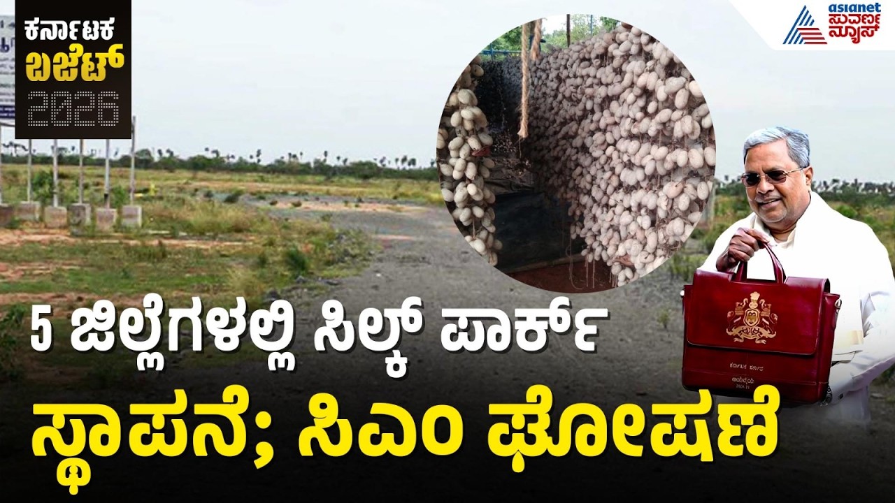 ಕೃಷಿ ಕ್ಷೇತ್ರಕ್ಕೆ ವಿವಿಧ ಯೋಜನೆ ಘೋಷಿಸಿದ ಸಿಎಂ | Karnataka Budget 2026 | CM Siddaramaiah Suvarna News