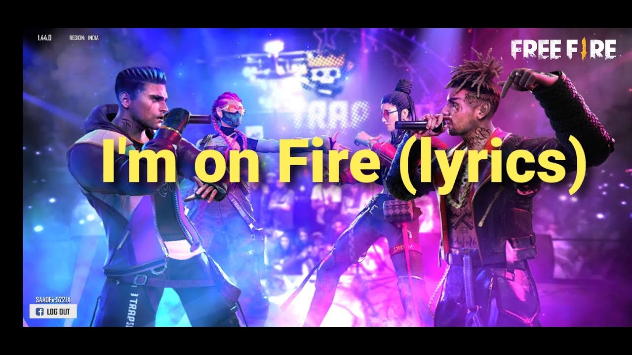 T.R.A.P - I'm on fire (lyrics) ft.BJRNCK, Awich, krawk, Faruz feat | Free Fire