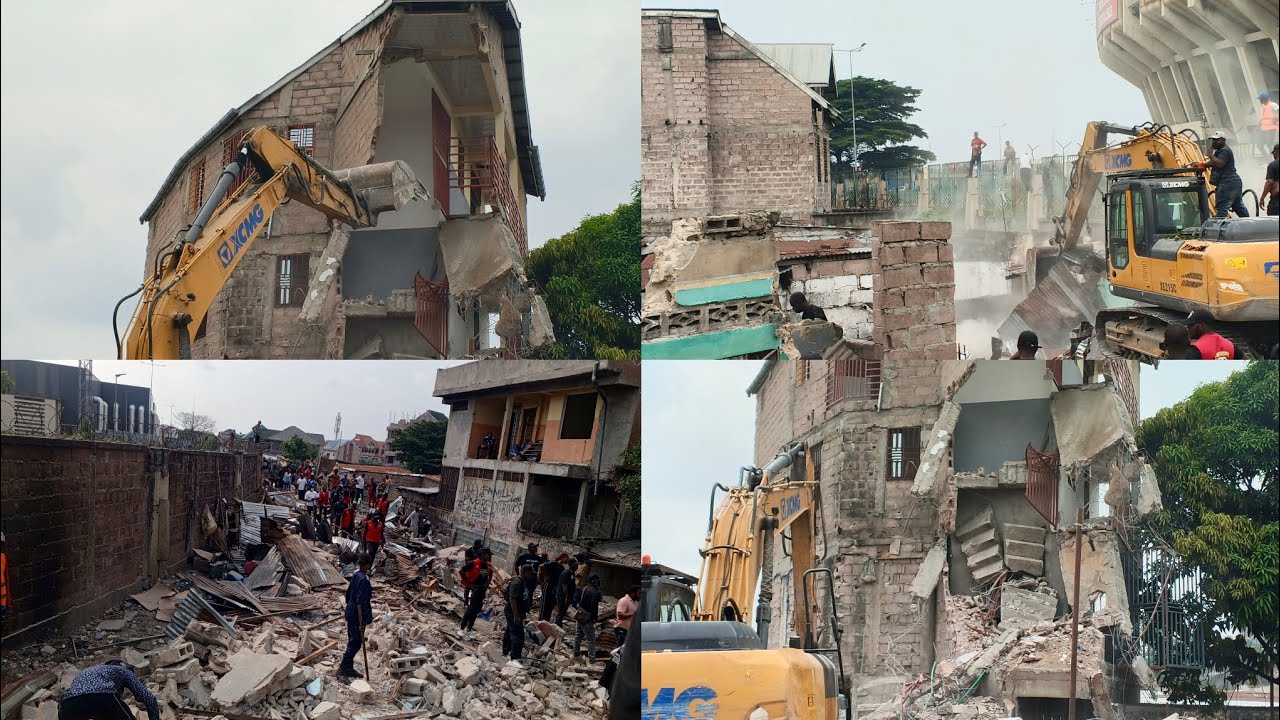 🛑 EYINDI URGENT DÉMOLITION EZO CONTINUE KAKA BOTALA NDENGE BA NDAKU EZO KUEYA BOLANDA