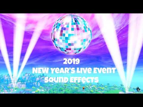 Disco ball exploding in Fortnite New Years event