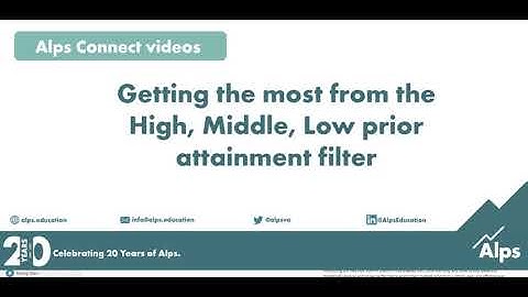 Alps Short - Getting the most from the High Mid Low PA comparison