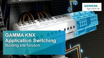 1.2 Siemens KNX WBT "Switching" - Site function