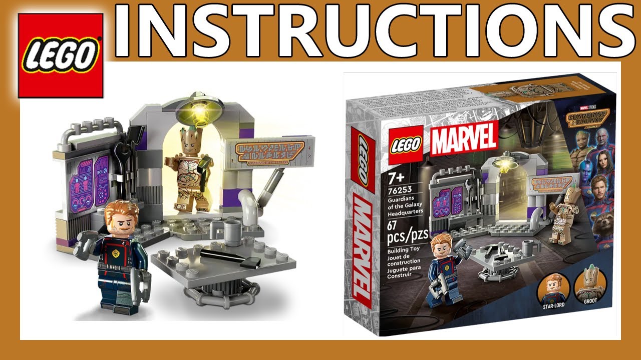 LEGO instructions | Guardians of the Galaxy Headquarters | 76253