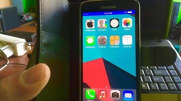 HOT ! Lineage OS official Android 7.1.2  + PUCK IOS MOD 7 Clean install on Samsung S5