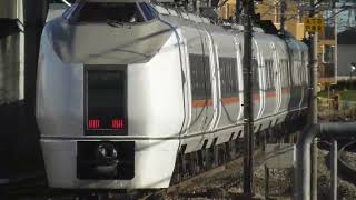 特急草津2号上野行 651系OM205編成　JR高崎線本庄駅通過