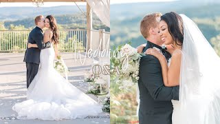 WEDDING Q&amp;A | Budget, Regrets, Tips for Brides &amp; ALL About Our Big Day!