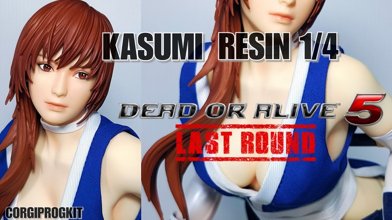 Unbox Step by Step KASUMI Dead or Alive DOA Resin 1/4 CORGI 