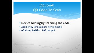 YCC365 Plus Camera 1st step #1 Scanning QR Code