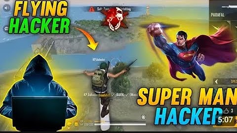 MY SQUAD vs FLYING HACKER IN CS RANK GAME || DESTROYED FLYING HACKER || #freefire#csrankpush