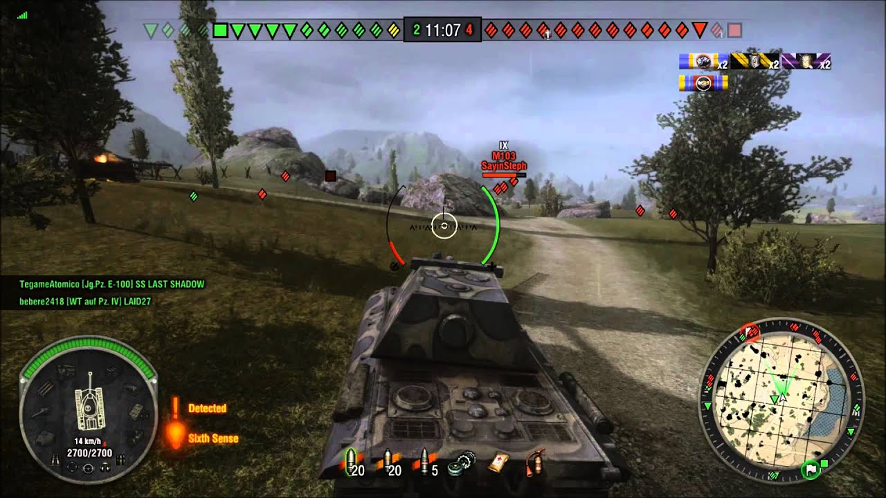 cosmic horror ALAMO! E100 on Mines (8k damage/NO Premium used!) (World of Tanks Xbox1/PS4)