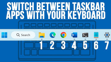 Switch Between Opened or Closed (Pinned) Taskbar Apps with Only Your Keyboard