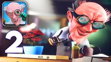 Mad Scientist - Gameplay Walkthrough Part 2 - Level 3-4 (Android, iOS)