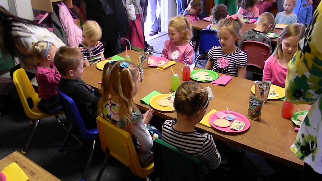 Pre School Snack Prayer YouTube
