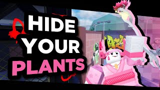 VINE STAFF TECH: Hide your plants...