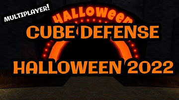 Cube Defense Halloween Event 2022 | MULTIPLAYER PATHS!?!