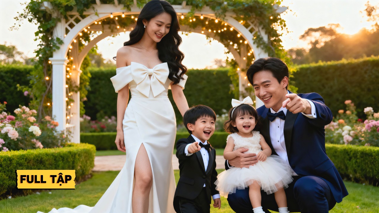 Đang đám cưới bị 2 đứa bé chạy đến gọi ba, tổng tài không thể ngờ chúng là con của mình ở tương lại!