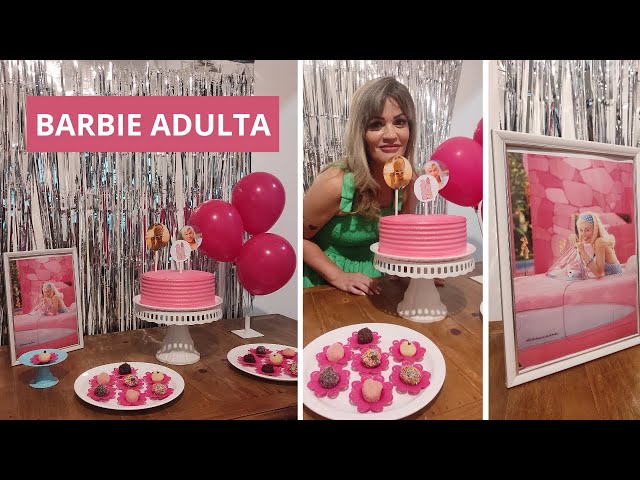 INSPIRAÇÕES DE DOCES TEMA BARBIE em 2023  Bolo barbie, Bolo de aniversário  da barbie, Aniversário da barbie