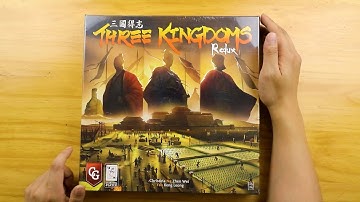 Three Kingdoms Redux Unboxing - Tabletop Unboxing