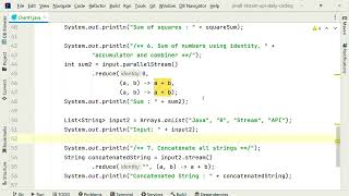Code With Me: Java 8 Stream reduce() Method & Examples | Silent Coding Update