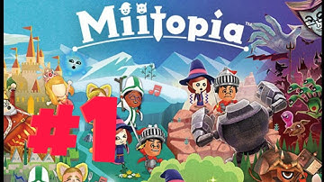 Miitopia Demo Nintendo Switch Walkthrough #1