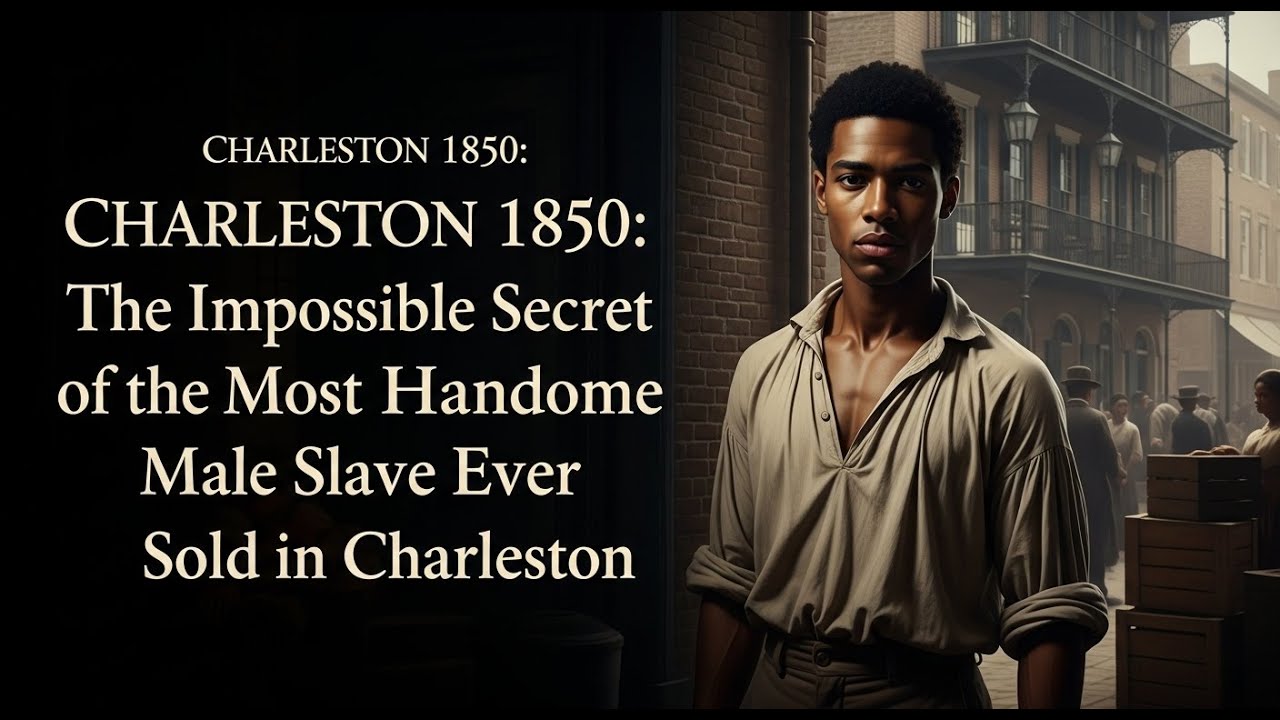Charleston 1850 The Impossible Secret of the Most Handsome Male Slave Ever Sold in Charleston