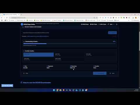 The Easiest Way To Download M3U8 Links To MP4 No Installation Required