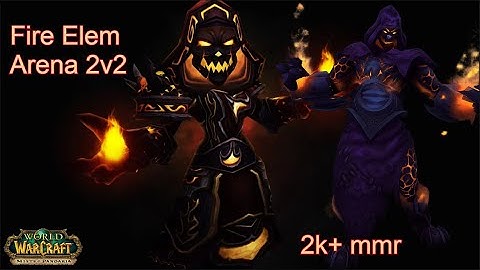 Fire Mage + Ele Shaman | 2k+ MMR 2v2 Arena (WoW MoP Classic)