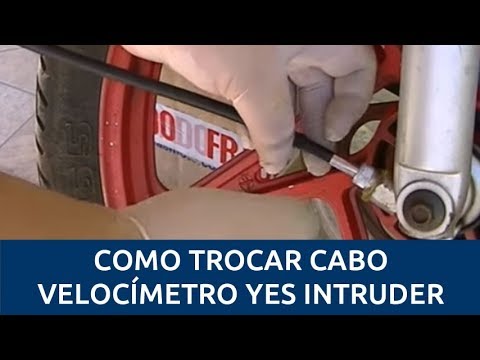 COMO TROCAR CABO DO VELOCÍMETRO SUZUKI YES INTRUDER