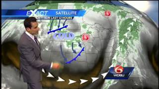 Sunny and cool will lead to clear and cold