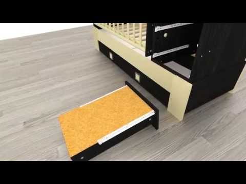 Сборка детской кровати-трансформер 830038-9, СКВ-Компани