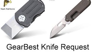 GearBest Knife Request