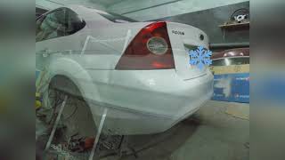 #FordFocus_2 и #ToyotaCorolla бамперы и крыло