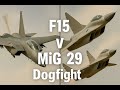 F15 v Mig 29 Dogfight (Edited)
