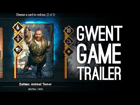 Gwent Gameplay Trailer: Gwent Trailer (Witcher Card Game Gwent at E3 2016)