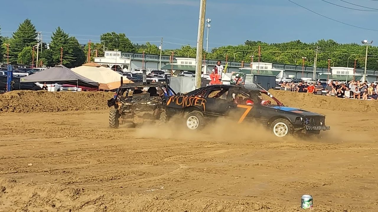 Indianapolis State Fair Demolition Derby Youth Class 2022 Helmet Cam