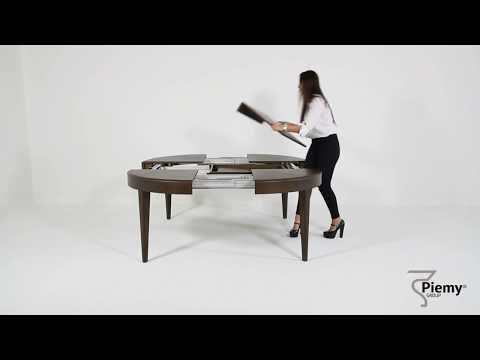 Video: Tavolo Rotondo Bianco: Elegante Consolle All'interno, Versione Semicircolare Con Patina, Modelli Con Piano Con Un Diametro Di 80 E 90 Cm, 100 E 120 Cm