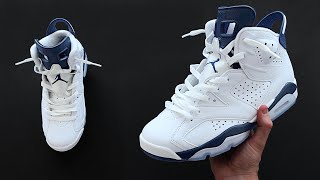 NIKE AIR JORDAN 6 LOOSE LACE STYLE | JORDAN 6 lace up