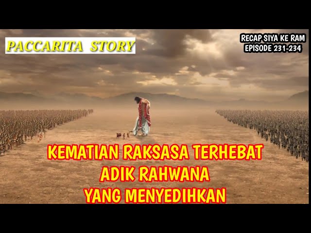 KEMATIAN KUMBAKARNA YANG MENYEDIHKAN #ramayana class=