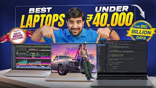 🔥Sale Live! Best Laptop Deals REVEALED Under ₹40000💻Flipkart BBD &amp; Amazon Great Indian Festival Sale