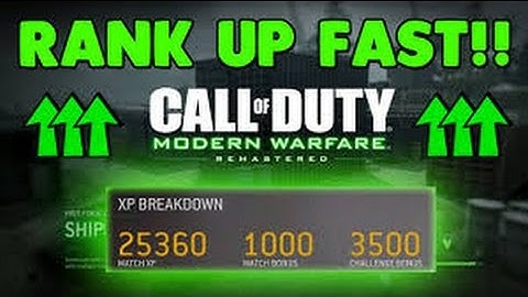 BOOSTING on modern warfare remastered Part 1