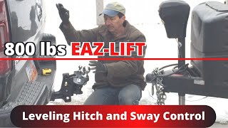 How To Install and Adjust an EAZLIFT Load Distribution and Sway Control. Assembling 800 lb Kit