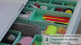 180 Closet Design Presents: 8 Great Office Organization Tips & Tricks