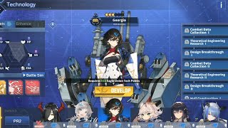 Azur Lane PR2 Ships Battle Simulation #002 | GEORGIA